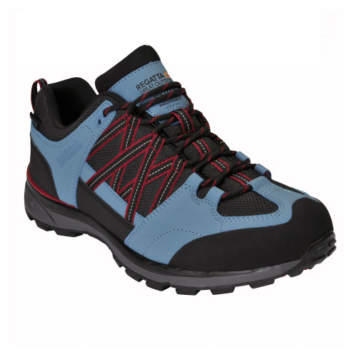 Regatta Topánky pánske Samaris II Waterproof Low Walking Shoes RMF540 Modrá