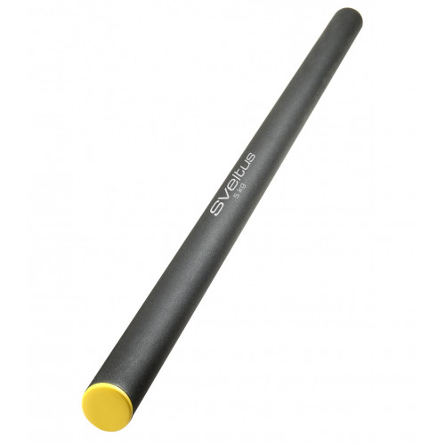 Sveltus oceľová tyč Weighted steel bar žltá 1,2 m 5 kg